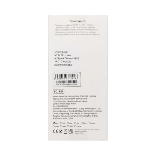 BLACKVIEW SMARTWATCH R30 PRO 6931548317418