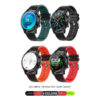 ZEGAREK SPORTOWY SMARTWATCH CZARNY CZERWONY SENBONO S30 5902012969496