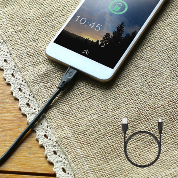 KABEL USB MICRO 3.1A SOMOSTEL CZARNY 3100mAh QUICK CHARGER QC 3.0 3M POWERLINE SMS-BT03 5902012966815