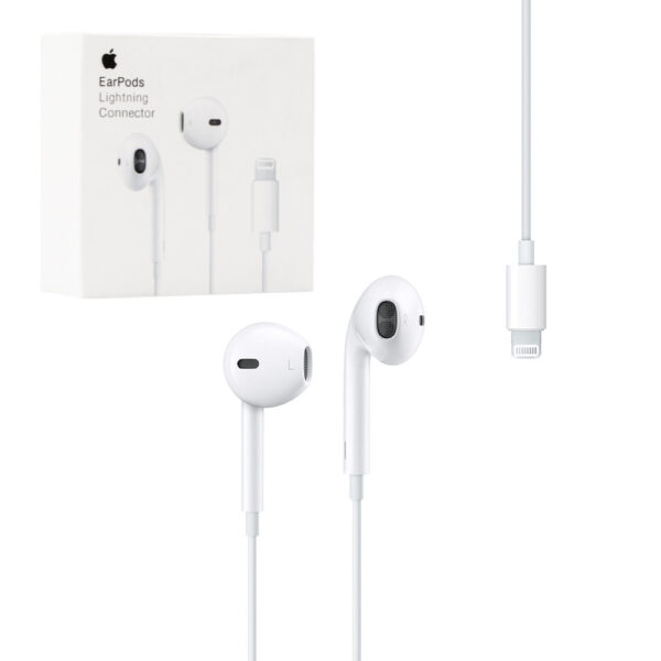 SŁUCHAWKI DOUSZNE APPLE EARPODS ZE ZŁĄCZEM LIGHTNING 190198001733
