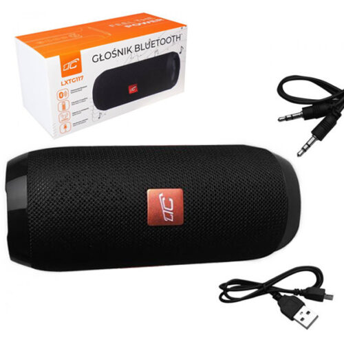 LTC GŁOŚNIK BLUETOOTH PRZENOŚNY CZARNY TUBA 10W 68.8 X 160 MM LXTG117 5902270784916