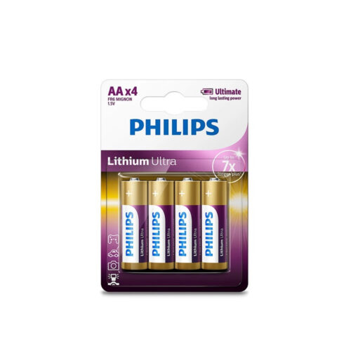 Philips bateria litowa AA ultra   4szt Phil-FR6LB4A/10 8712581359553