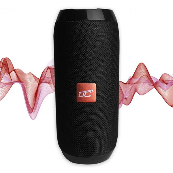 LTC GŁOŚNIK BLUETOOTH PRZENOŚNY CZARNY TUBA 10W 68.8 X 160 MM LXTG117 5902270784916