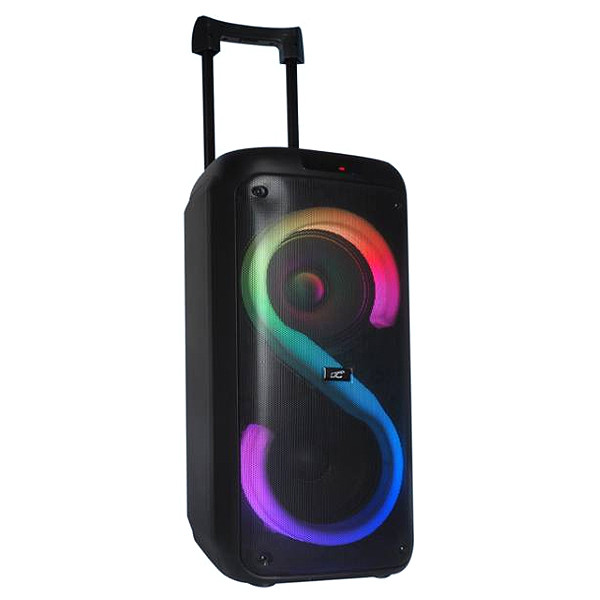 RGB GŁOŚNIK BLUETOOTH LTC 2X8`` 400W, 2 MIKROFONY I PILOT USB/SD/AUX 7200MAH  LXPA8810 5902270786804