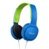 SŁUCHAWKI NAUSZNE PRZEWODOWE DLA DZIECI PHILIPS NIEBIESKIE SHK2000BL 6923410730647