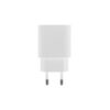 ECONOMY ŁADOWARKA SIECIOWA 20W BIAŁA PD TYP-C + KABEL IPHONE TYP-C DO LIGHTNING 1M APP