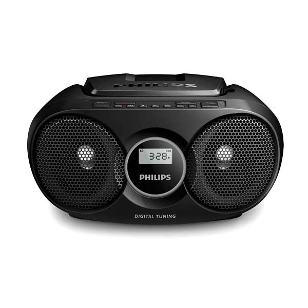 RADIOODTWARZACZ PHILIPS BOOMBOX CD CZARNY AZ215B/12 6951613992128