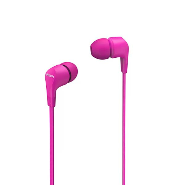SŁUCHAWKI PHILIPS DOUSZNE PRZEWODOWE RÓŻOWE TAE1105PK 4895229111936