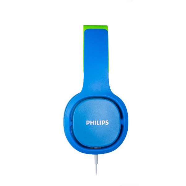 SŁUCHAWKI NAUSZNE PRZEWODOWE DLA DZIECI PHILIPS NIEBIESKIE SHK2000BL 6923410730647