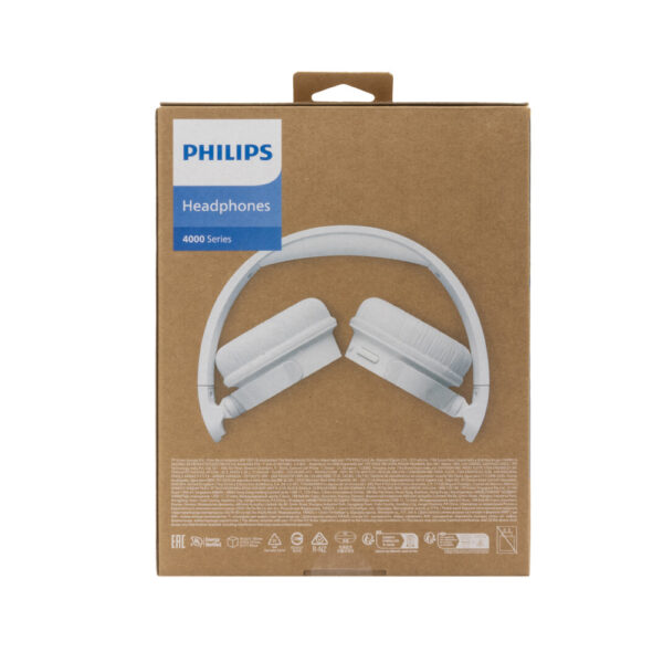 PHILIPS NAUSZNE SŁUCHAWKI BEZPRZEWODOWE 4000 series BIAŁY TAH4209WT/00 4895229139749