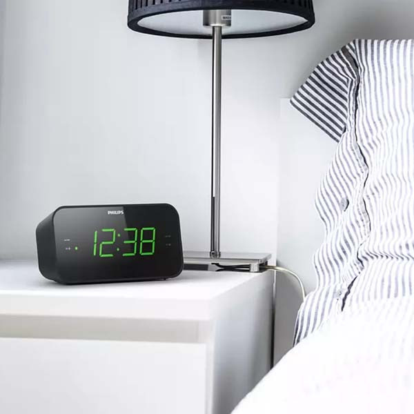 CYFROWE RADIO BUDZIK ALARM PHILIPS FM TAR3306/12 4895229116641