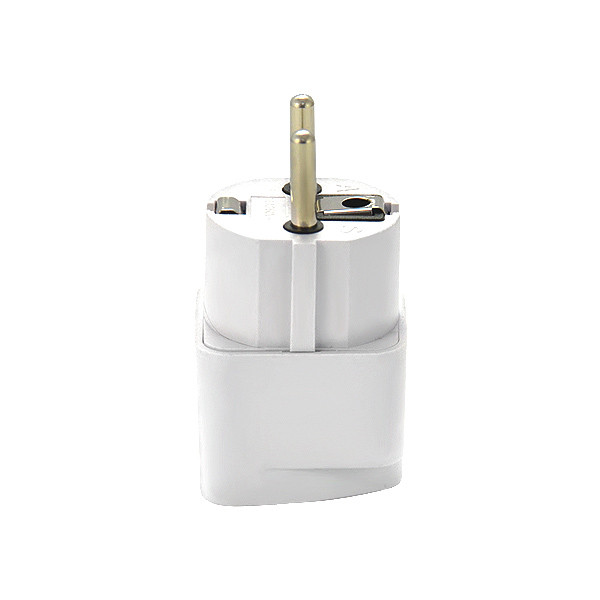 ADAPTER ZASILANIA  POLSKA ANGLIA BIAŁY Z ZABEZPIECZENIEM PRZEJŚCIE AC UK - PL