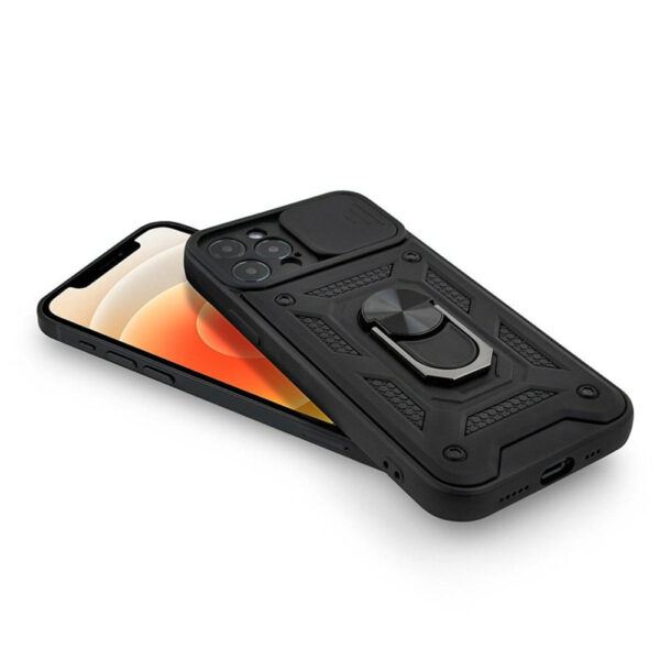Nakładka Defender Slide case do iPhone 16 PRO czarny 5907457779495