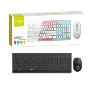 1_thickbox-1023.jpg FOREV KLAWIATURA BEZPRZEWODOWA + MYSZ ZESTAW BUSINESS CZARNA FV-W306