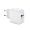 Economy Ładowarka sieciowa Faston USB 3A 15W Quick Charge QC3.0 Biały