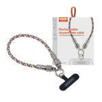 Somostel Smycz na nadgarstek + kabel Typ-C - Lightning 27W Kolorowa SMS-BW34