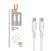 Somostel kabel Typ-C - Typ-C 5A 60W 1.2m PD biały SMS-BP10