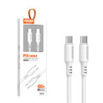 Somostel kabel Typ-C - Typ-C 5A 60W 1.2m PD biały SMS-BP10