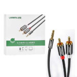 Ugreen Kabel stereo mini jack 3,5" - 2x RCA 1.5m