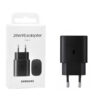 SAMSUNG ŁADOWARKA SIECIOWA TYP-C PD 25W 3A EP-TA800 25W CZARNY