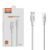 Somostel kabel Powerline USB - Typ-C 6A 120W 1m QC 3.0 biały SMS-BA02
