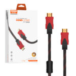 Somostel kabel HDMI 4K 3m czarno-czerwony SMS-ZB22
