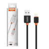 Somostel Kabel USB - Lightning 2A 18W 1m Quick Charge QC3.0 Czarny SMS-BP03