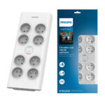 1_thickbox-1270.jpg PRZEDŁUŻACZ SIECIOWY PHILIPS LISTWA ZASILAJĄCA PRZEPIĘCIOWA 8 GNIAZDA 2M BIAŁA 16A SPN7080WA/60