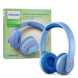 Philips słuchawki bezprzewodowe nauszne dla dzieci niebieski TAK4206BL/00