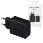 Ecobox Ładowarka sieciowa TYP-C 45W PD Czarny TA845
