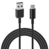 Economy Kabel USB - Typ-C 5A 100W 1m Czarny