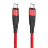 Redx Kabel USB PD Typ-C - Typ-C 3A 2m PD Czerwony