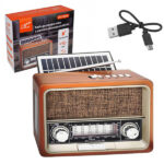 LTC radio przenośne retro Netta solarne LXLTC103UBT