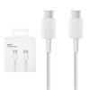 ECOBOX KABEL USB TYP-C DO TYP-C 3A 1M BIAŁY PD USB-C