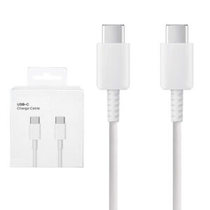 ECOBOX KABEL USB TYP-C DO TYP-C 3A 1M BIAŁY PD USB-C