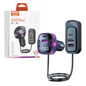 Somostel transmiter 3x USB / 2x Typ-C 3.1A QC PD czarny SMS-A110