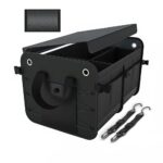 Trusty organizer do bagażnika samochodowego składany czarny