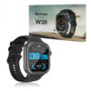 Blackview Zegarek smartwatch W30 wodoodporny BT Call BT 5.3 Czarny 300mAh 128MB