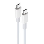 ECONOMY KABEL USB PD TYP-C DO TYP-C 240W BIAŁY USB3.0