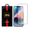 SZKŁO 6D DO SAMSUNG GALAXY S25 PLUS SZKŁO PROFILOWANE HARTOWANE FULL COVER CZARNA RAMKA