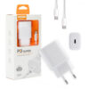 Somostel ładowarka sieciowa Typ-C 25W + kabel Typ-C - Typ-C 3A PD biały SMS-Q03
