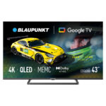 Blaupunkt telewizor Smart TV Google TV UHD Q-LED 43" czarny 43QBG6000S