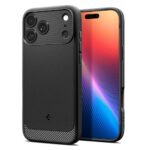 Spigen nakładka Rugged Armor MagSafe case do iPhone 17 Pro czarny