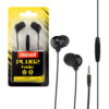 Maxell słuchawki przewodowe douszne Plugz + mikrofon Jack 3,5mm 1.24m czarny