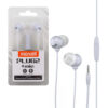 Maxell słuchawki przewodowe douszne Plugz + mikrofon Jack 3,5mm 1.24m biały