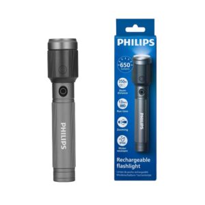 Philips latarka LED 15W 2000mAh aluminium SFL2141/10
