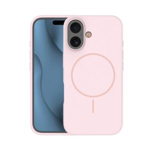 Nakładka Silicone Thin MagSafe case do iPhone 13 jasnoróżowy