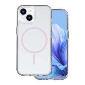 Nakładka Anti Shock Thin MagSafe case do iPhone 15 różowy
