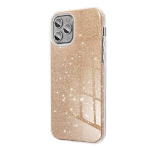 Nakładka Shining case do Samsung Galaxy S25 FE błyszczący złoty
