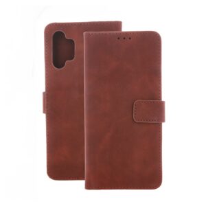 Kabura magneto Wallet do Samsung Galaxy A16 4G / A16 5G brązowy
